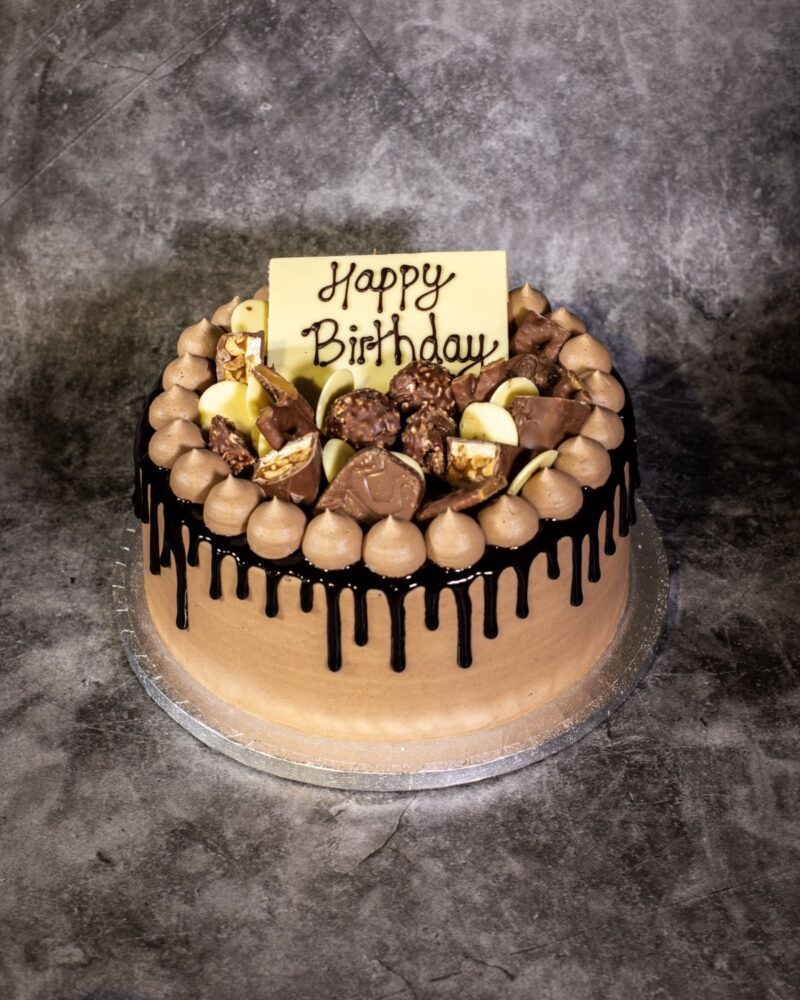 Loaded Triple Belgium Chocolate Cake