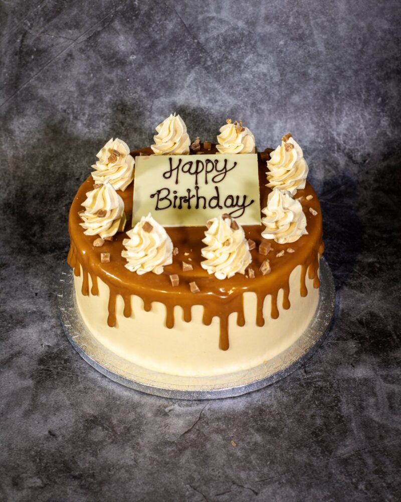 Salted Caramel Drip Cake